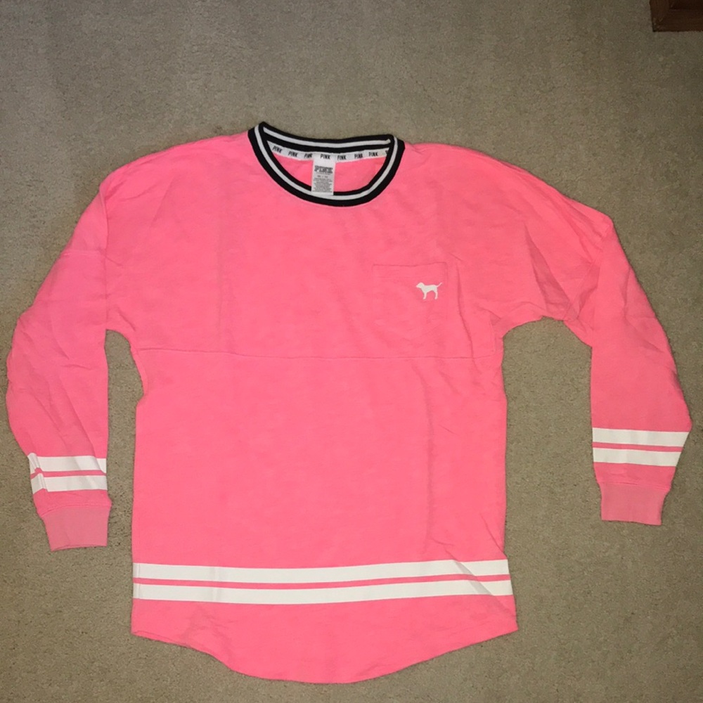 PINK loose fit long sleeve